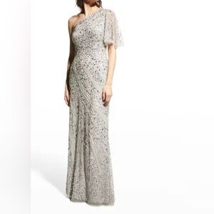 Aidan Mattox fully beaded gown